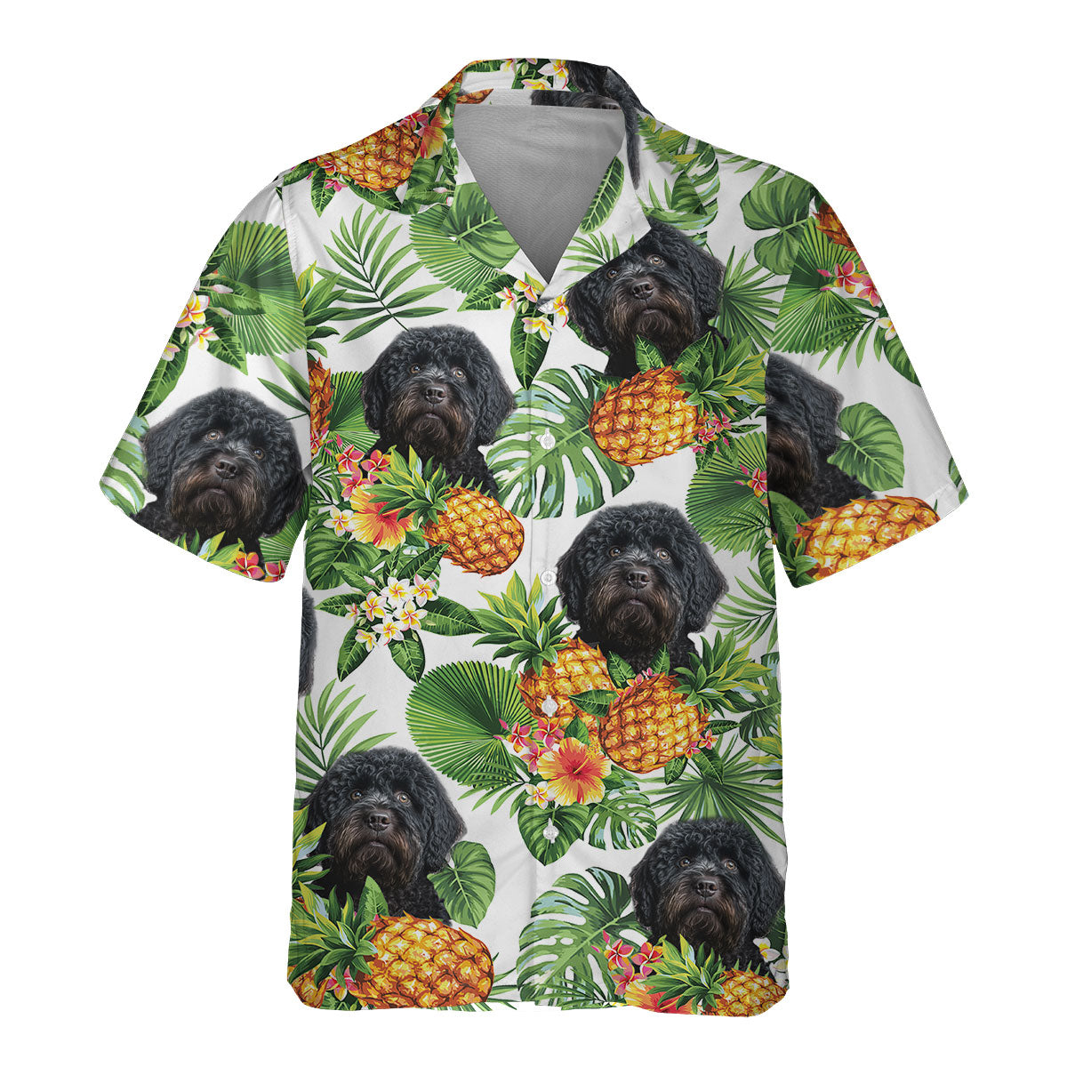 Barbet AI - Tropical Pattern Hawaiian Shirt