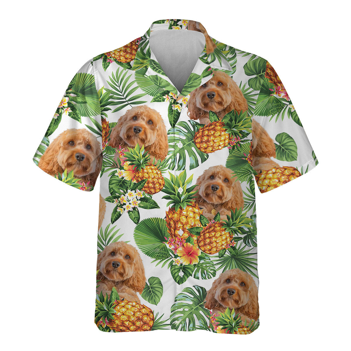 Cavapoo - Tropical Pattern Hawaiian Shirt