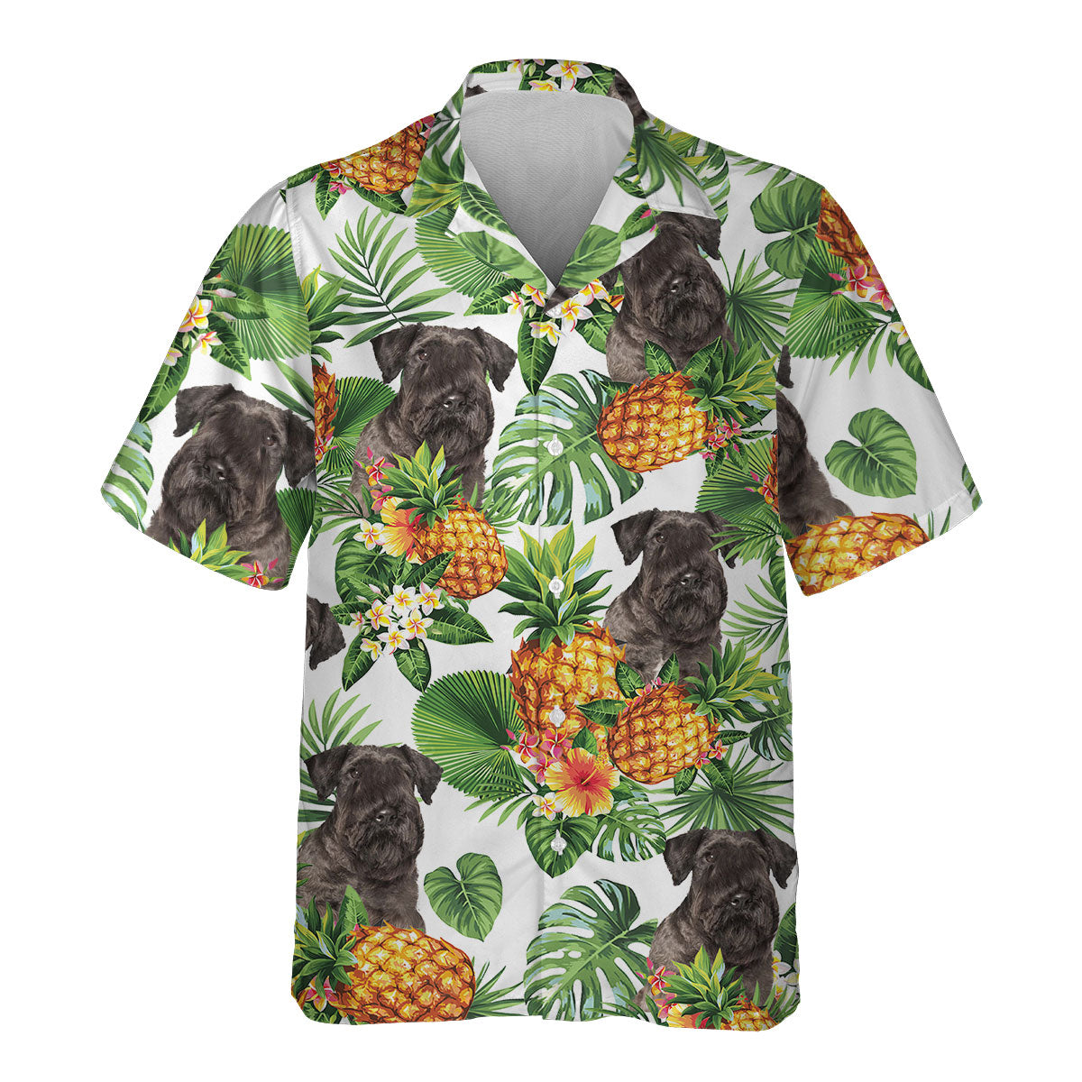Cesky Terrier - Tropical Pattern Hawaiian Shirt