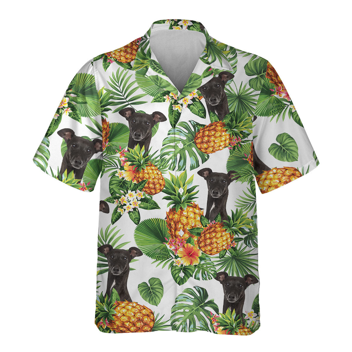 Greyhound - Tropical Pattern Hawaiian Shirt