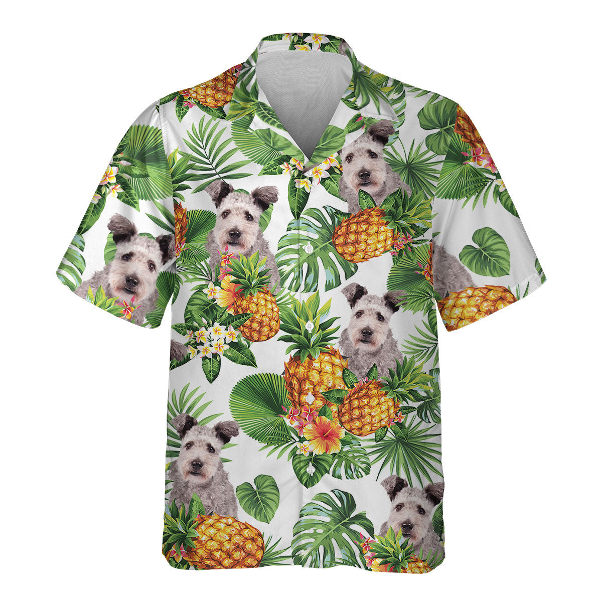 Pumi Dog - Tropical Pattern Hawaiian Shirt