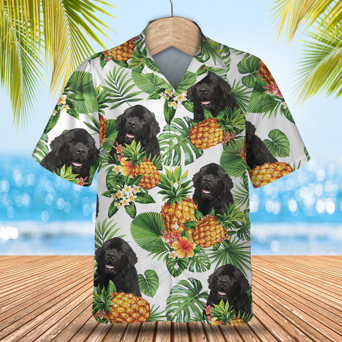 Newfoundland - Tropical Pattern Hawaiian Shirt