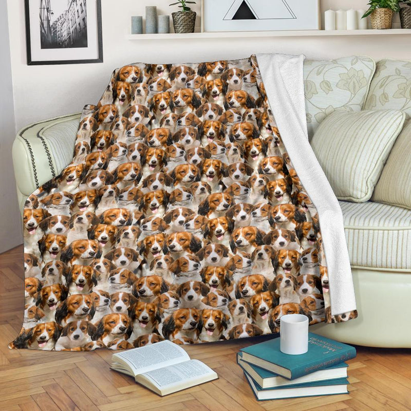 Kooikerhondje Full Face Blanket