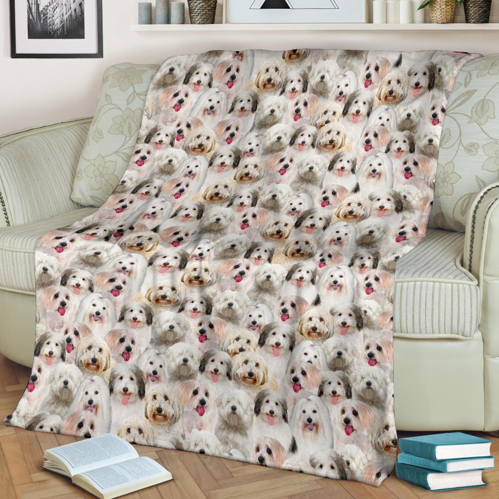 Coton De Tulear Full Face Blanket