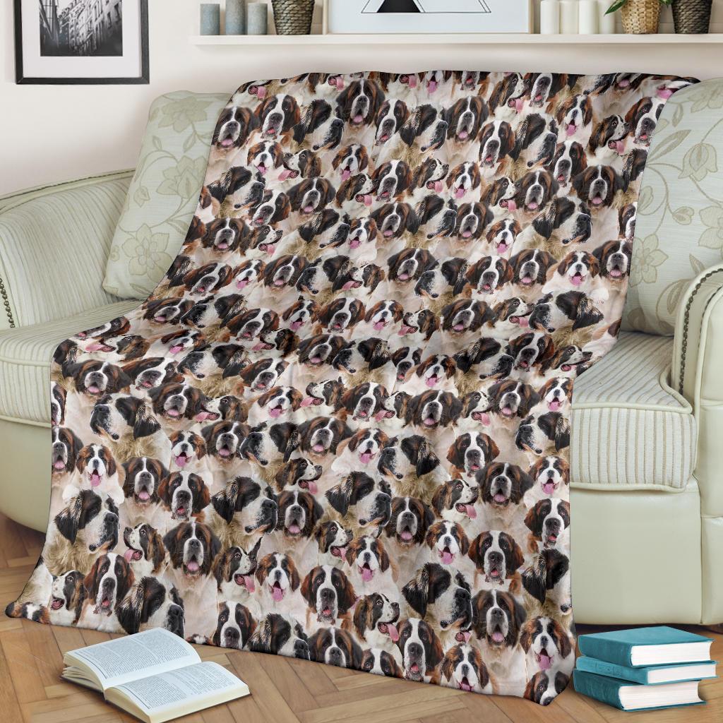 St Bernard Full Face Blanket