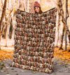 Bracco Italiano Full Face Blanket