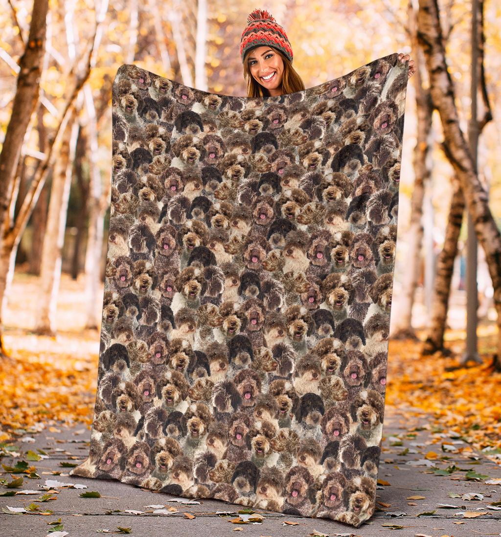 Lagotto Romagnolo 2 Full Face Blanket