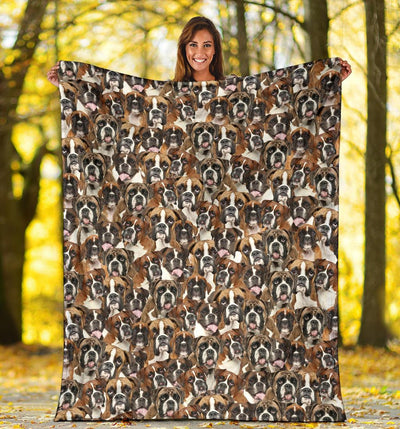 Boxer Full Face Blanket