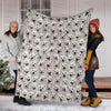 American Eskimo Dog Full Face Blanket