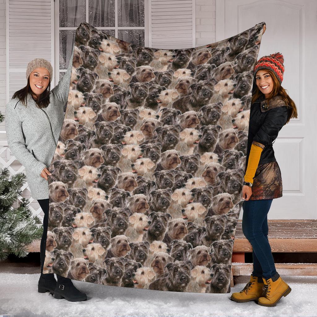 Glen Of Imaal Terrier Full Face Blanket