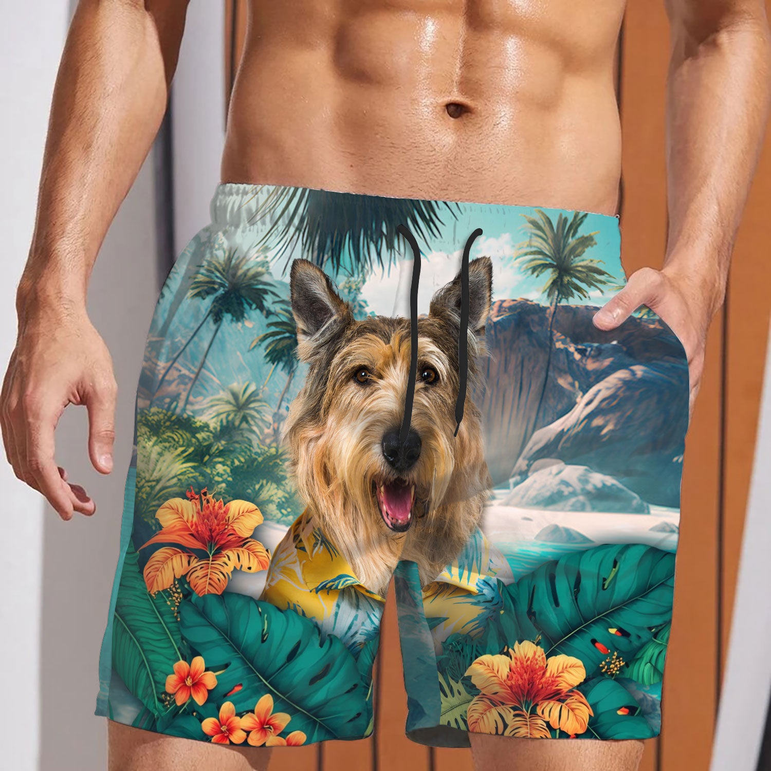 Berger Picard - 3D Men's Beach Short