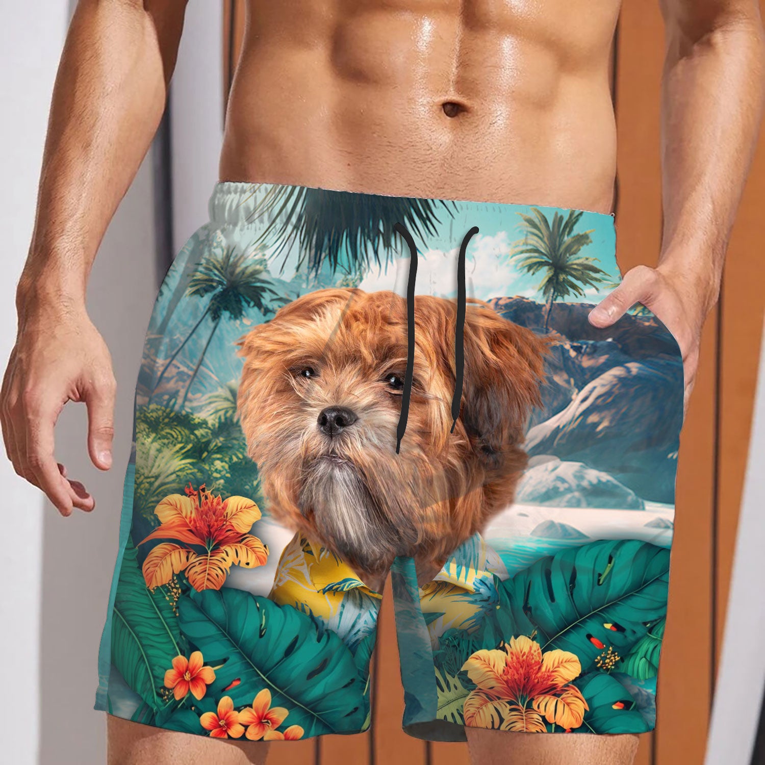 Zuchon - 3D Men's Beach Short