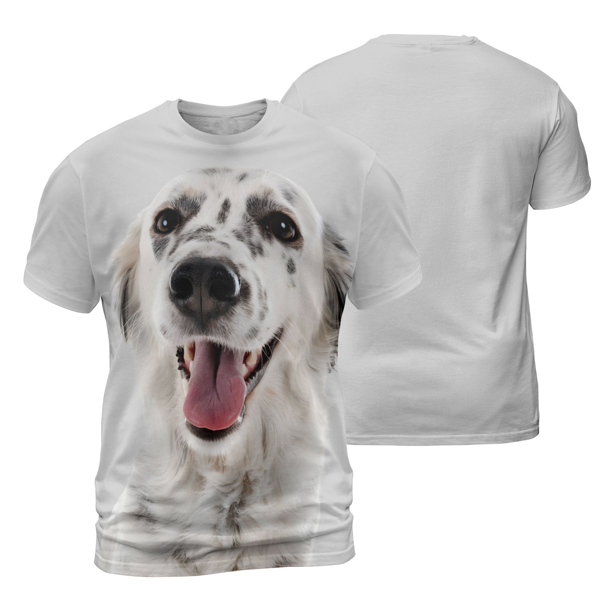 English Setter- 3D Graphic T-Shirt