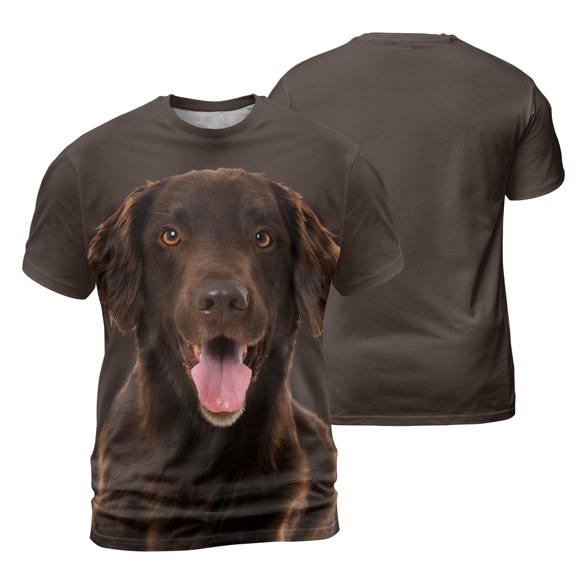 Flat Coated Retriever 2- 3D Graphic T-Shirt