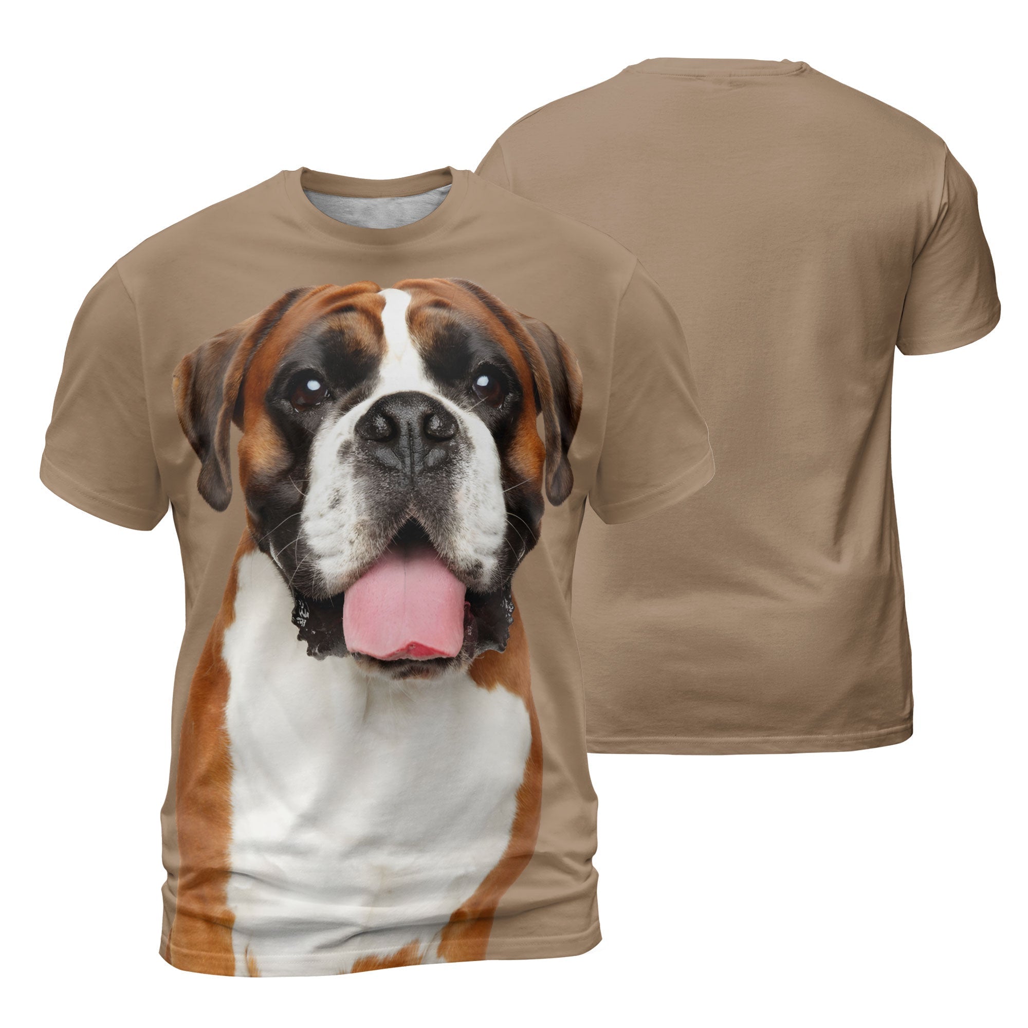 German Boxer 2 - 3D Graphic T-Shirt