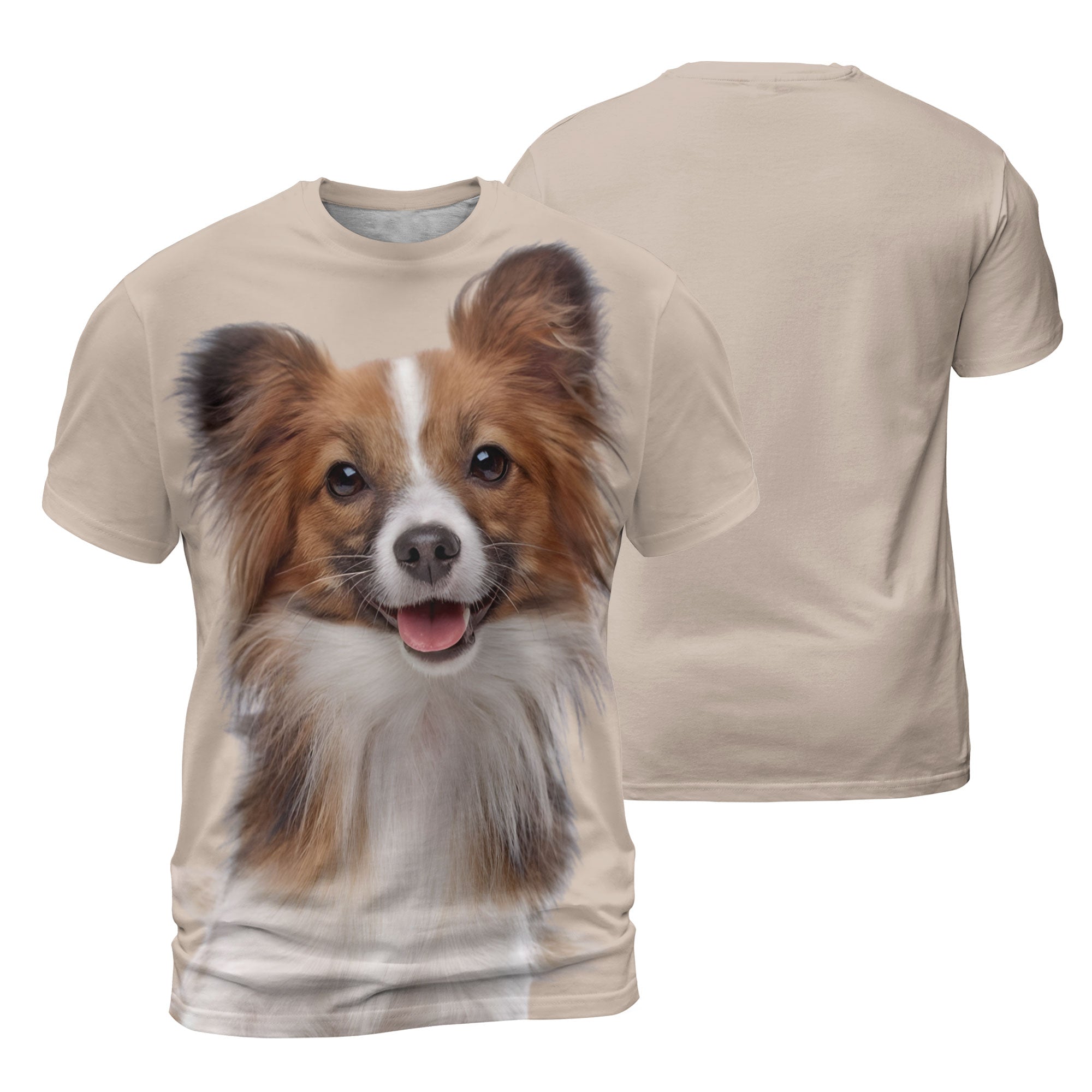 Papillon - 3D Graphic T-Shirt