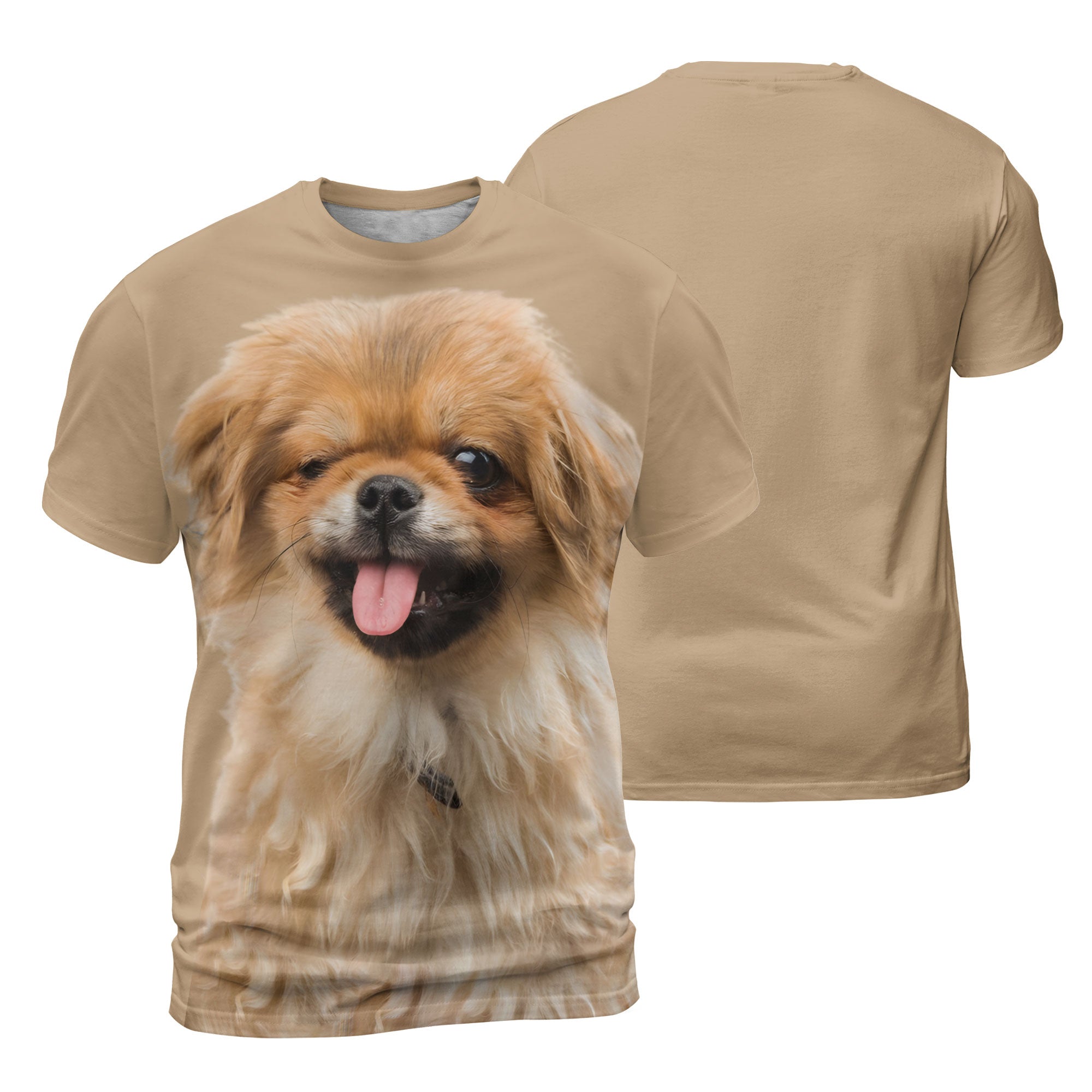Pekingese 2 - 3D Graphic T-Shirt