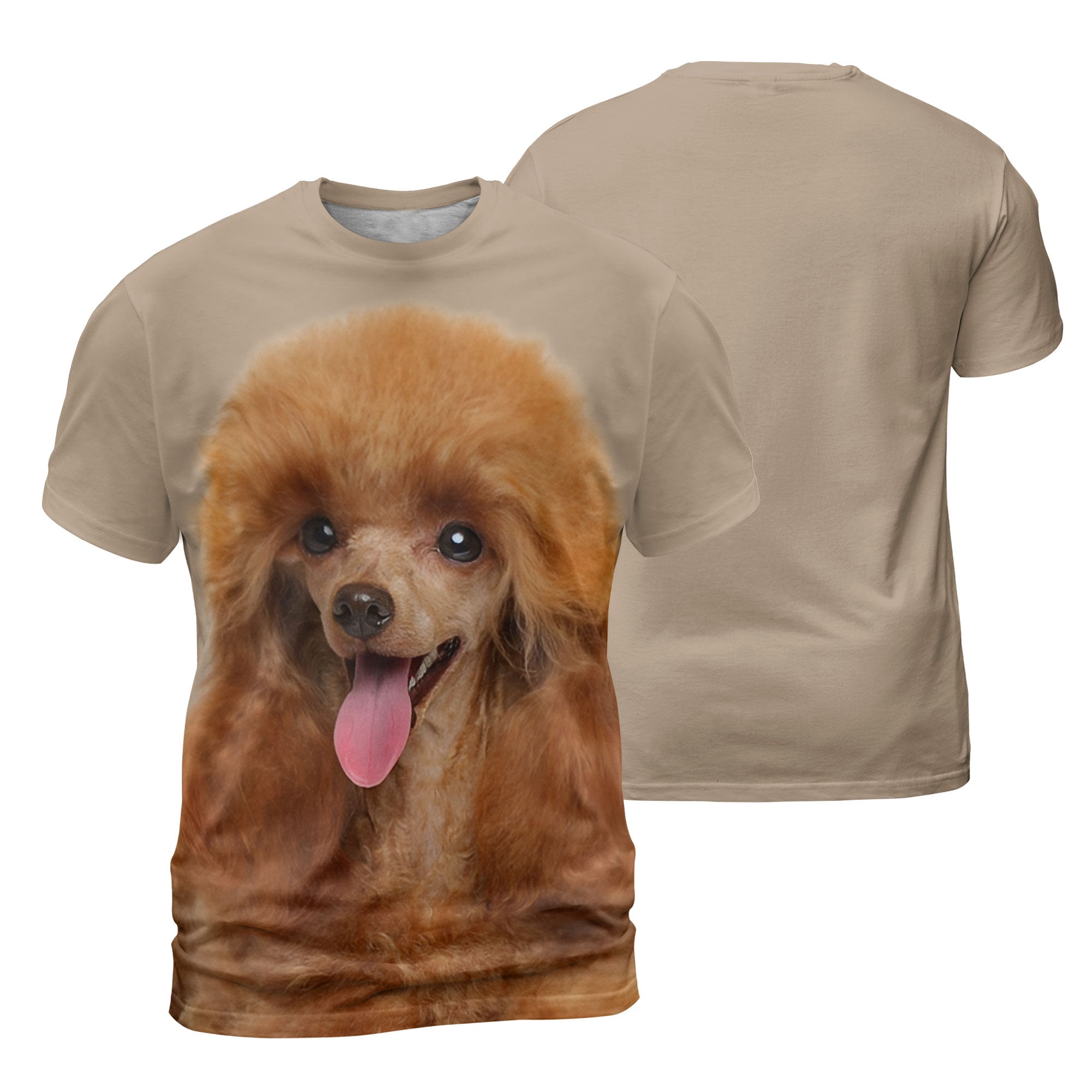 Poodle 3 - 3D Graphic T-Shirt