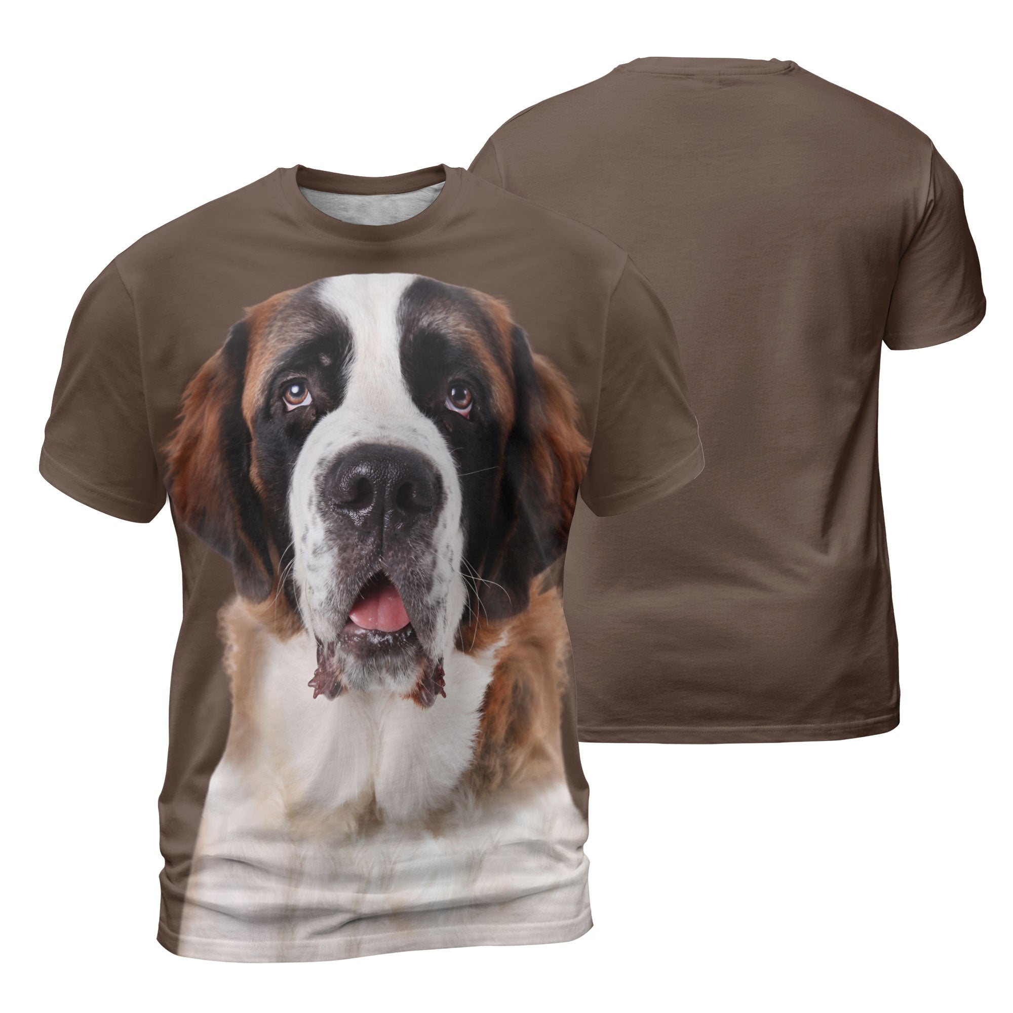 Saint Bernard - 3D Graphic T-Shirt