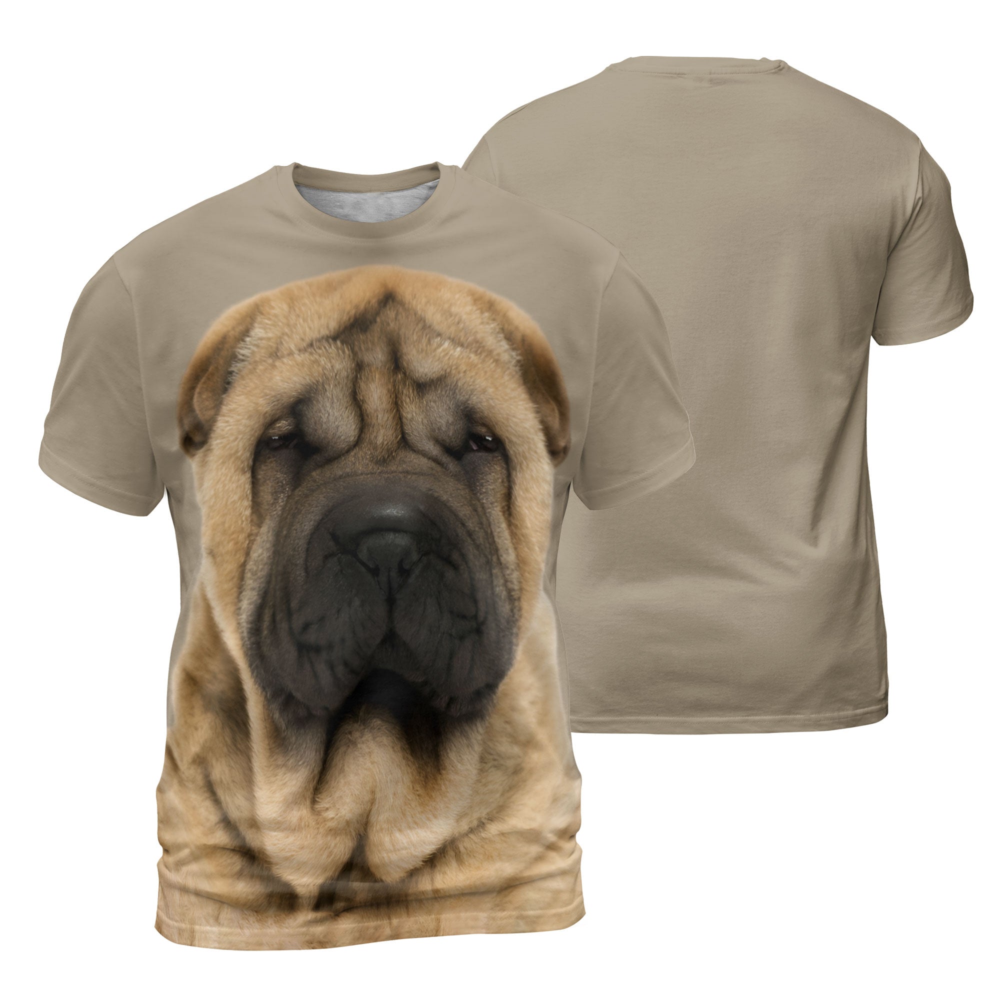 Shar Pei - 3D Graphic T-Shirt