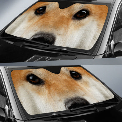 Akita Inu Eyes Car Sun Shade 94