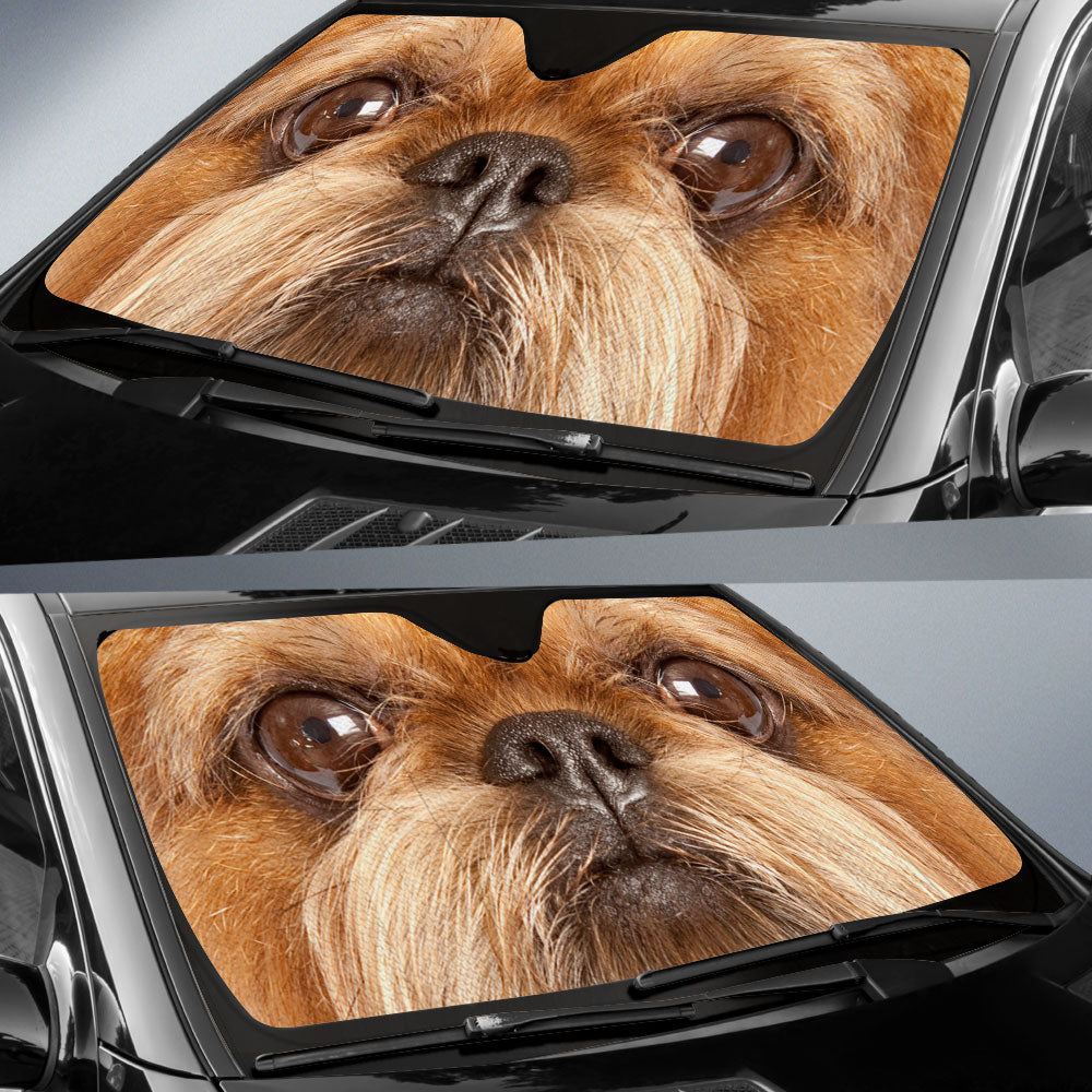 Griffon Brussels Eyes Car Sun Shade 94