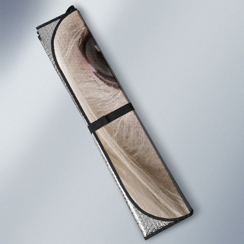 Chinese Crested Eyes Car Sun Shade 94