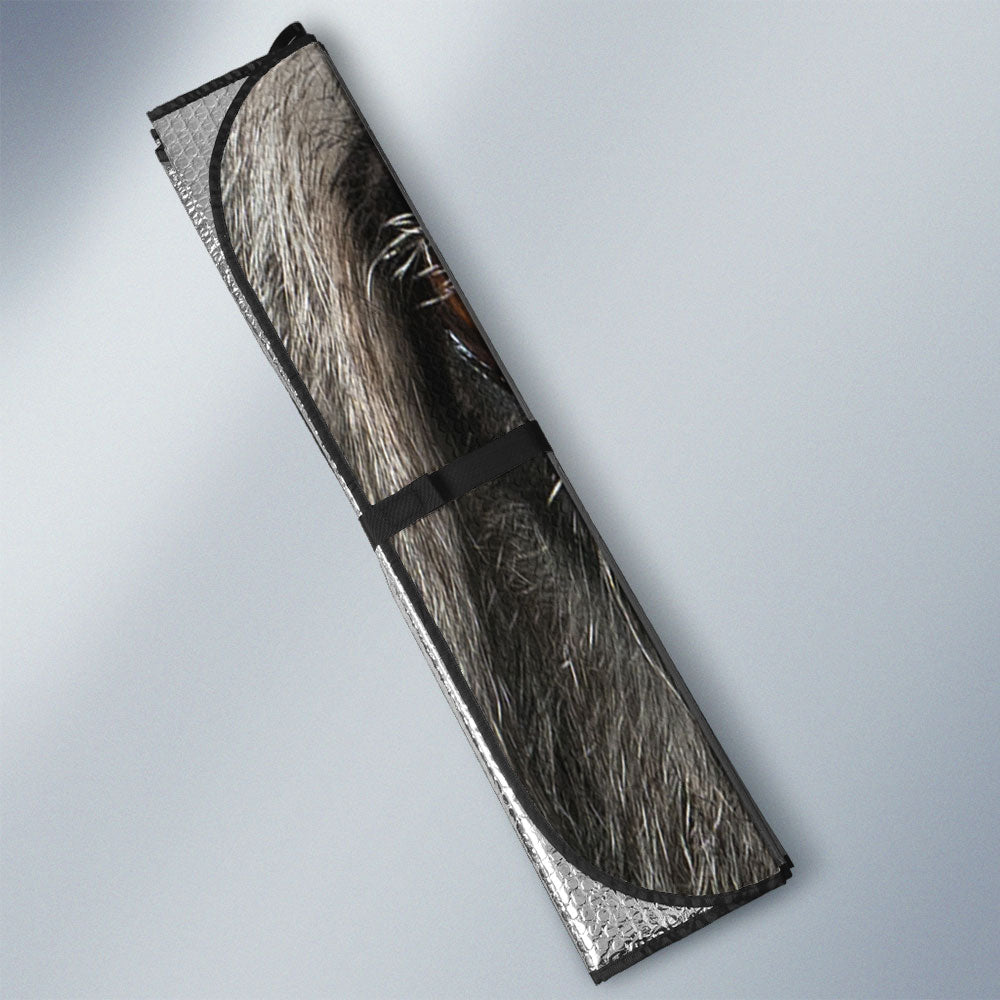 Irish wolfhound Eyes Car Sun Shade 94