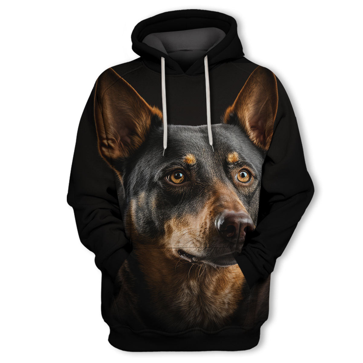 Australian Kelpie 1 - Unisex 3D Graphic Hoodie