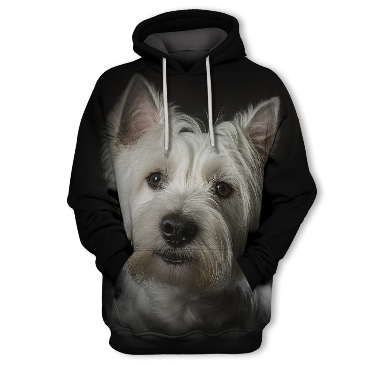 West Highland White Terrier - Unisex 3D Graphic Hoodie